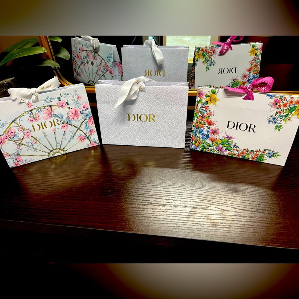 Empty Dior Makeup Bags